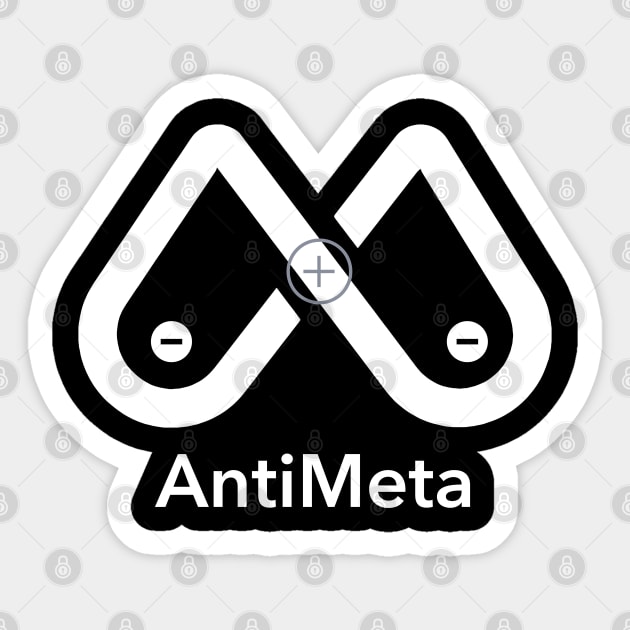 Social Media Antimatter Sticker by HipsterSketch